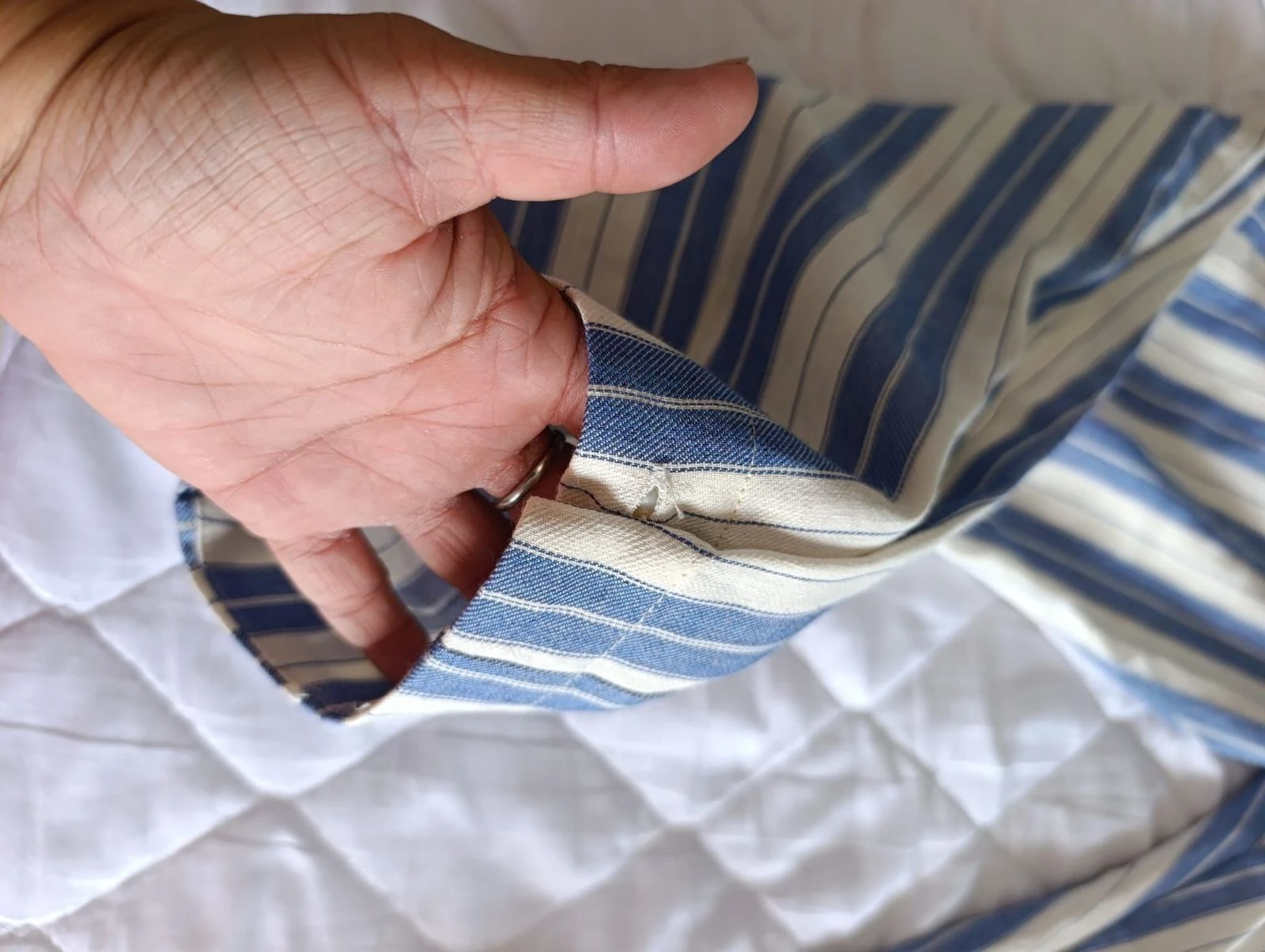 Pantalón Zara pijamero de rayas talla S  – photo 3